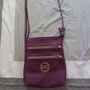 Michael Kors mini purple crossbody